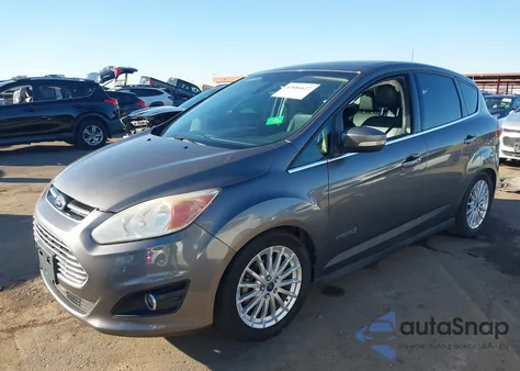 2013 Ford C-Max Hybrid Sel z USA, uszkodzony, nr VIN 1FADP5BU1DL511771